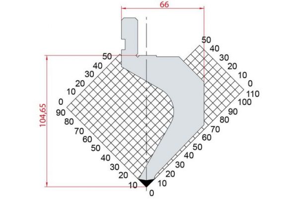 Dao chấn 88º 1082. H=104,65, R=0.8, Max T/m=45
